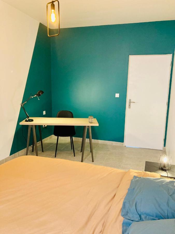 Apartment Le Riquet - Centre Ville, Rdc, Climatise, Jardin, Parking Privee